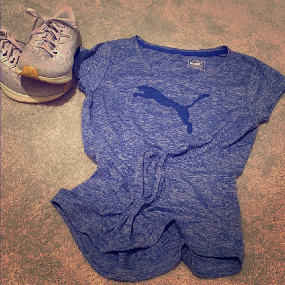 Scoop Neck Puma Tee